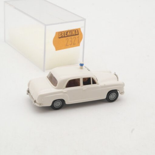 Brekina 1:87 2321 Mercedes 180 Limousine Polizei in OVP QR9607 – Bild 3