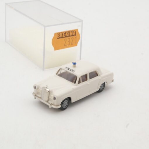 Brekina 1:87 2321 Mercedes 180 Limousine Polizei in OVP QR9607