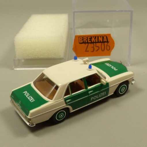 Brekina 1:87 23506 Mercedes Benz 200/8 (W115) Limousine Polizei in OVP EX5356 – Bild 3