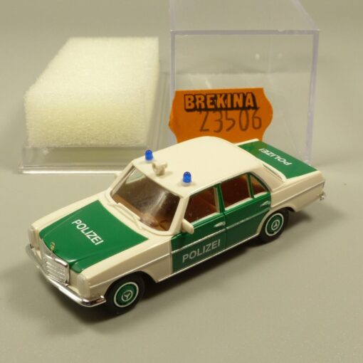 Brekina 1:87 23506 Mercedes Benz 200/8 (W115) Limousine Polizei in OVP EX5356