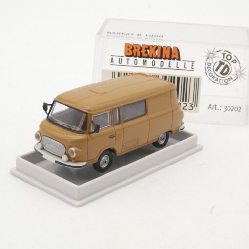 Brekina 1:87 30202 Barkas B 1000 DDR Kastenwagen in OVP QR9247