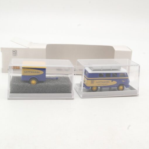 Brekina 1:87 31536 VW T1b Kombi Lufthansa Khartoum in OVP QR9513 – Bild 4