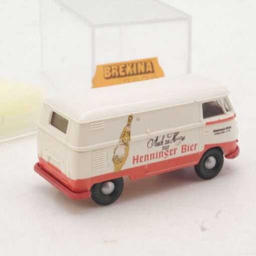 Brekina 1:87 3270 VW T1b Kasten Henninger Bier in OVP QR3007 – Bild 3