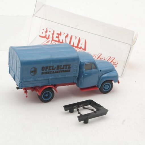 Brekina 1:87 3500 Opel Blitz Pritsche / Plane Schnellastwagen in OVP QR9580 – Bild 3