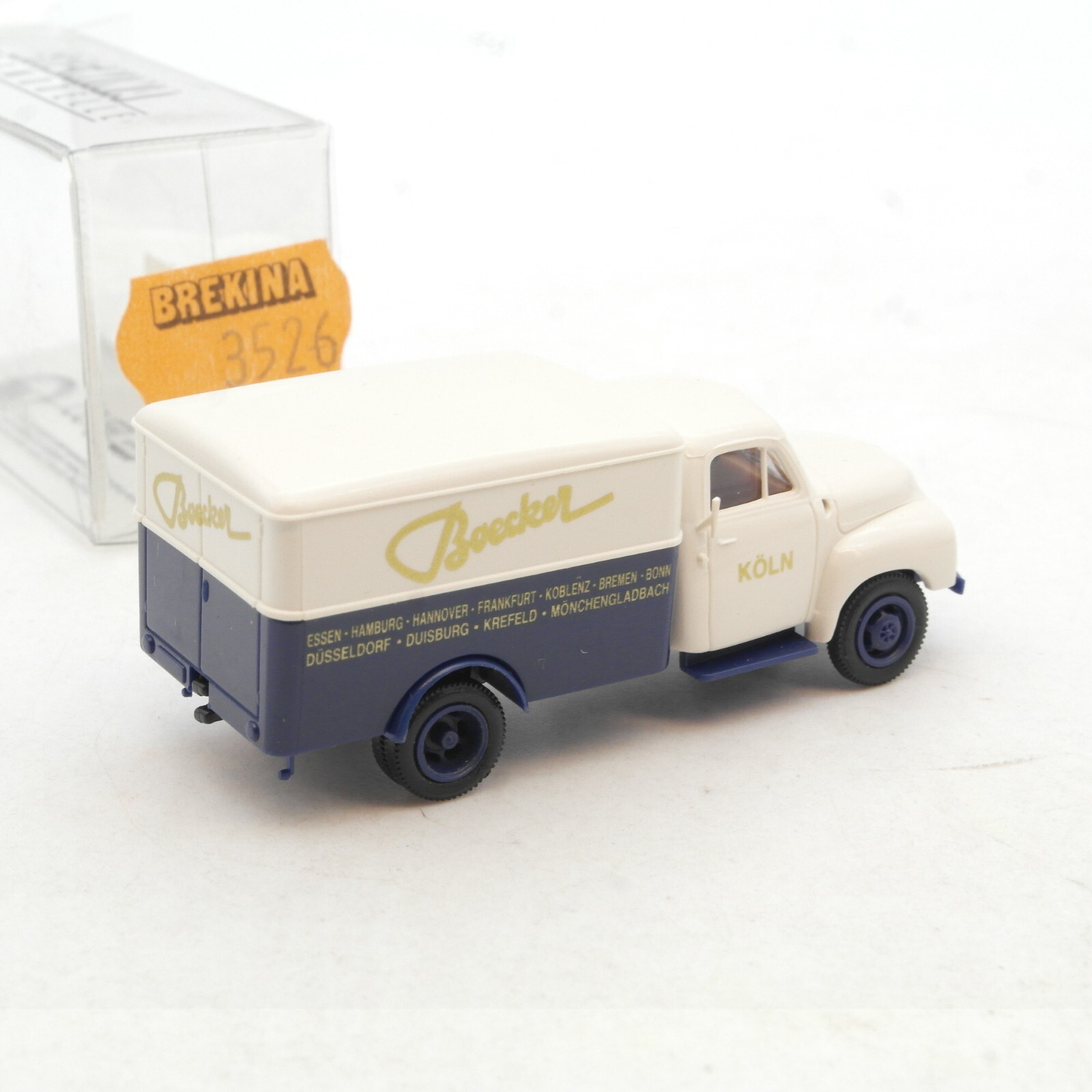 Brekina 1:87 3526 Opel Blitz Kasten Boecker in OVP RG200 – Bild 3