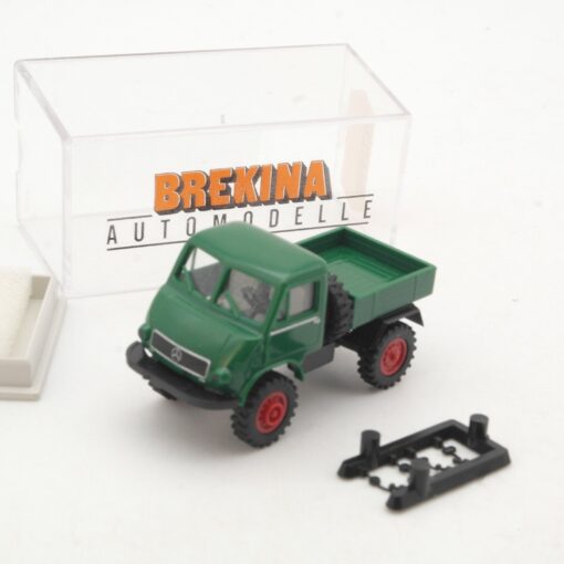 Brekina 1:87 39050 Unimog 402 Pritsche in OVP QR9605