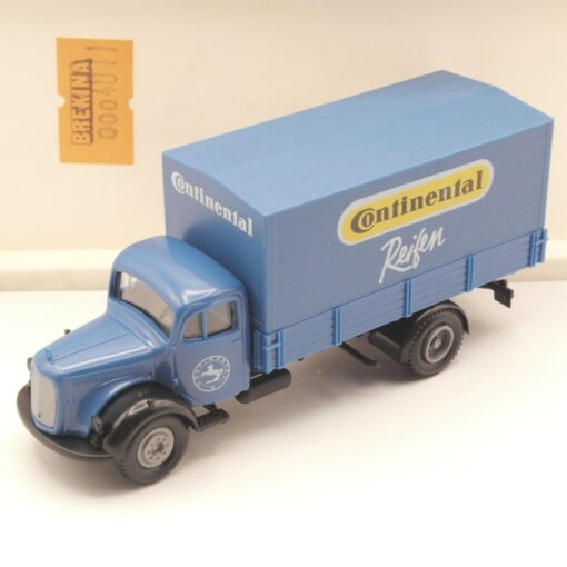 Brekina 1:87 4011 Mercedes Benz 311 Pritsche Continental Reifen in OVP EZ4536