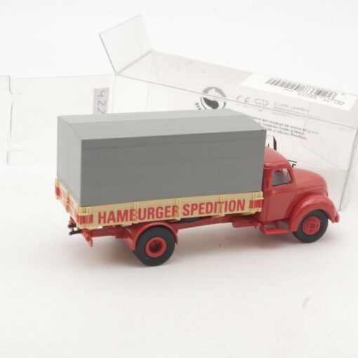Brekina 1:87 422224 Magirus Mercur PP Hamburger Spedition in OVP QR9375 – Bild 3
