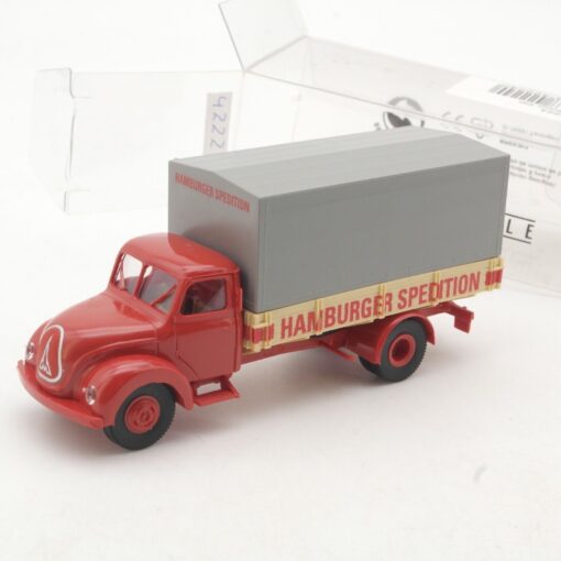 Brekina 1:87 422224 Magirus Mercur PP Hamburger Spedition in OVP QR9375