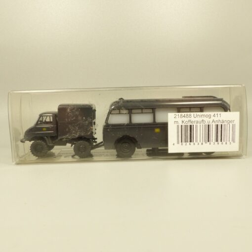 Brekina 1:87 48011 MB LPS 338 Container-Sattelzug DB in OVP EX7195 – Bild 4