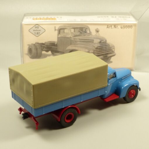Brekina 1:87 49000 Ford FK 3500 Pritsche/Plane neutral in OVP EX7232 – Bild 3