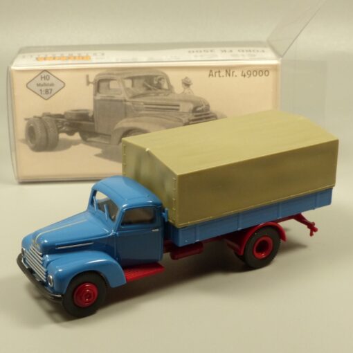 Brekina 1:87 49000 Ford FK 3500 Pritsche/Plane neutral in OVP EX7232