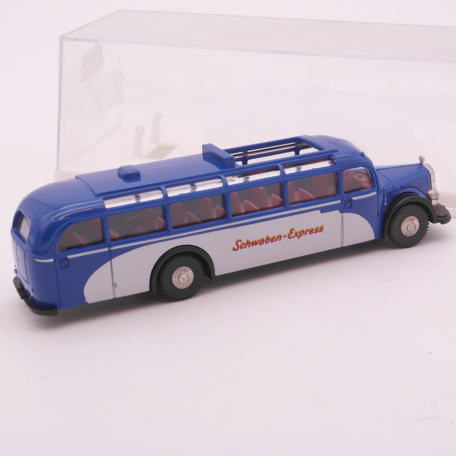 Brekina 1:87 5134 Mercedes Benz O 5000 Bus Schwaben Express in OVP RT3517 – Bild 3