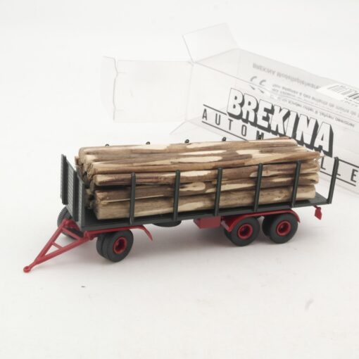 Brekina 1:87 55367 Rungenanhänger mit Ladung Holz in OVP RR2754