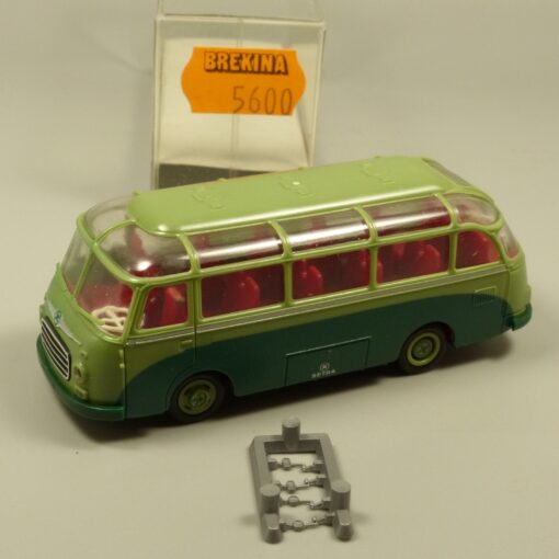 Brekina 1:87 5600 Setra S6 Reisebus / Überlandbus zweifarbig in OVP EX7244