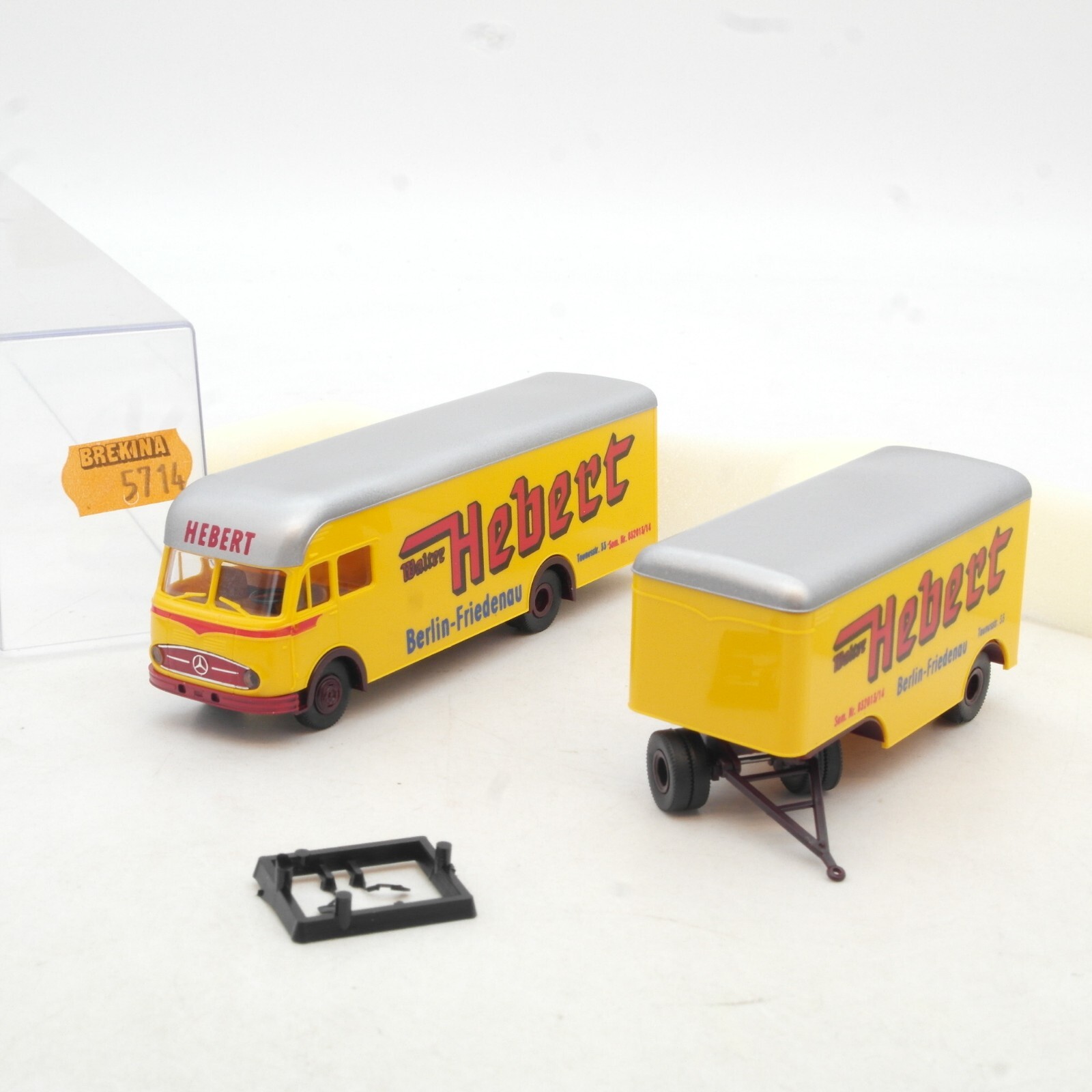 Brekina 1:87 5714 MB Möbelhängerzug Herbert in OVP RG1060