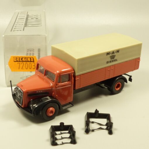 Brekina 1:87 72003 MAN F8 Pritschen-LKW MAN Diesel in OVP EX7457
