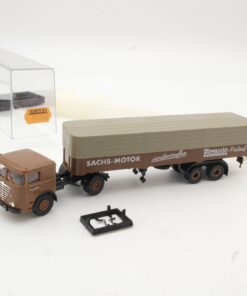 Brekina 1:87 79202 Büssing LS 11 FS Pritsche mit Plane Sachs-Motor in OVP RR812