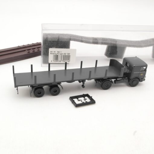 Brekina 1:87 79211 Büssing Rungensattelzug DB in OVP RR832 – Bild 3