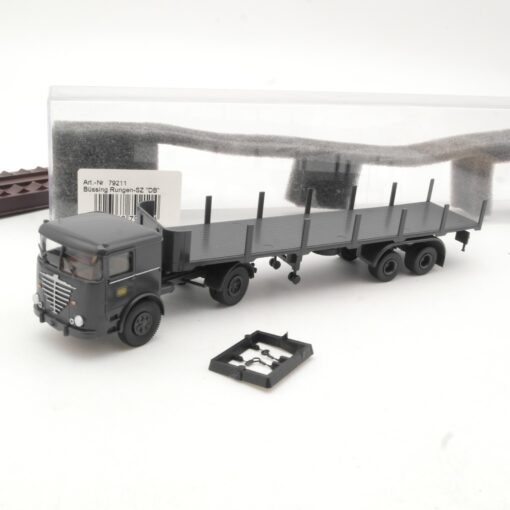 Brekina 1:87 79211 Büssing Rungensattelzug DB in OVP RR832
