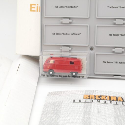 Brekina 1:87 90400 Eintausend Volkswagen Transporter mit 5 Bulli in OVP QR3600 – Bild 4