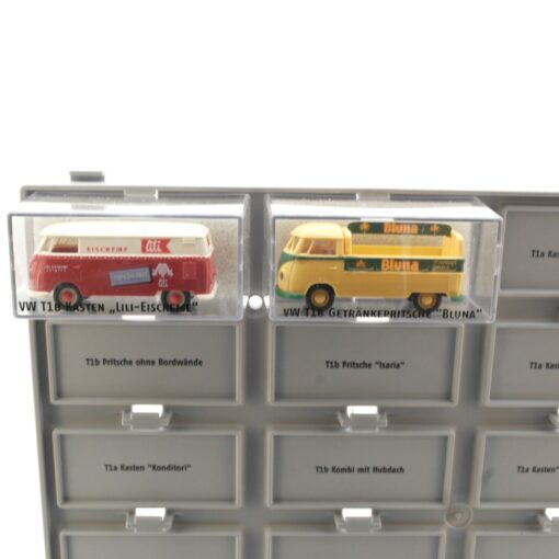 Brekina 1:87 90400 Eintausend Volkswagen Transporter mit 5 Bulli in OVP QR3600 – Bild 6