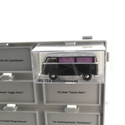 Brekina 1:87 90400 Eintausend Volkswagen Transporter mit 5 Bulli in OVP QR3600 – Bild 7