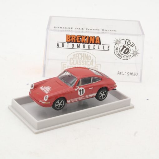 Brekina 1:87 91620 Porsche 911 Coupe Ralley #11 TC Essen 2006 in OVP RR2940