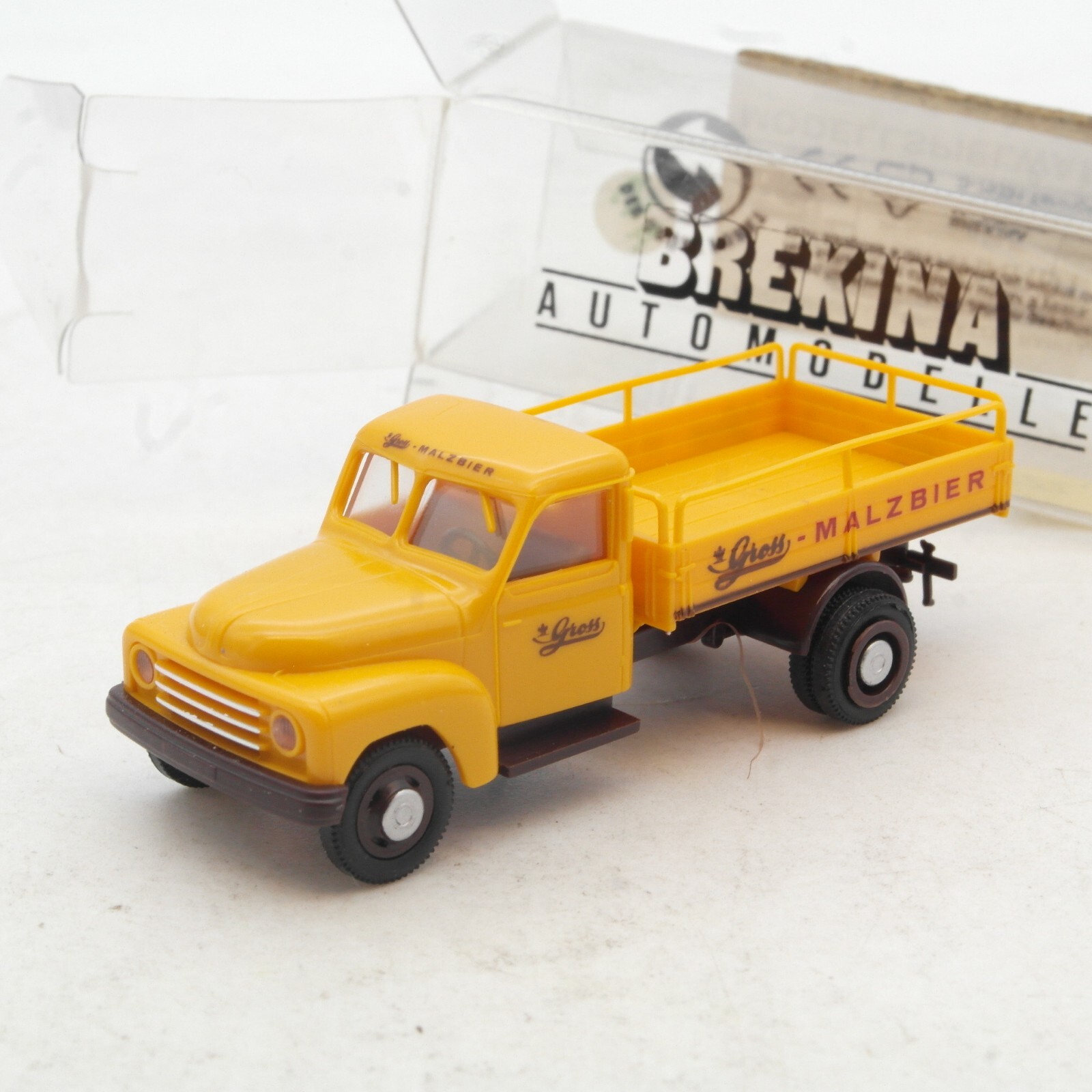 Brekina 1:87 Hanomag L 28 Pritsche Malzbier in OVP RG1921