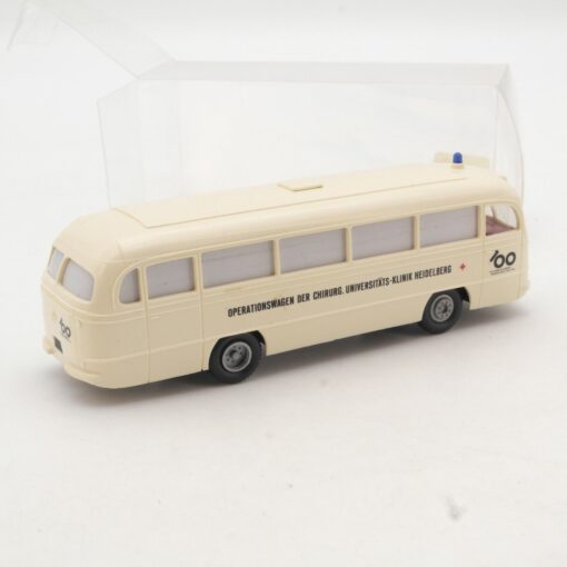 Brekina 1:87 MB Bus Operationswagen der Uni Heidelberg in EVP QR1823 – Bild 3
