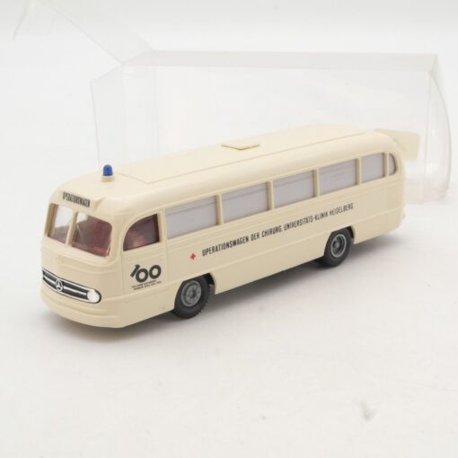 Brekina 1:87 MB Bus Operationswagen der Uni Heidelberg in EVP QR1823