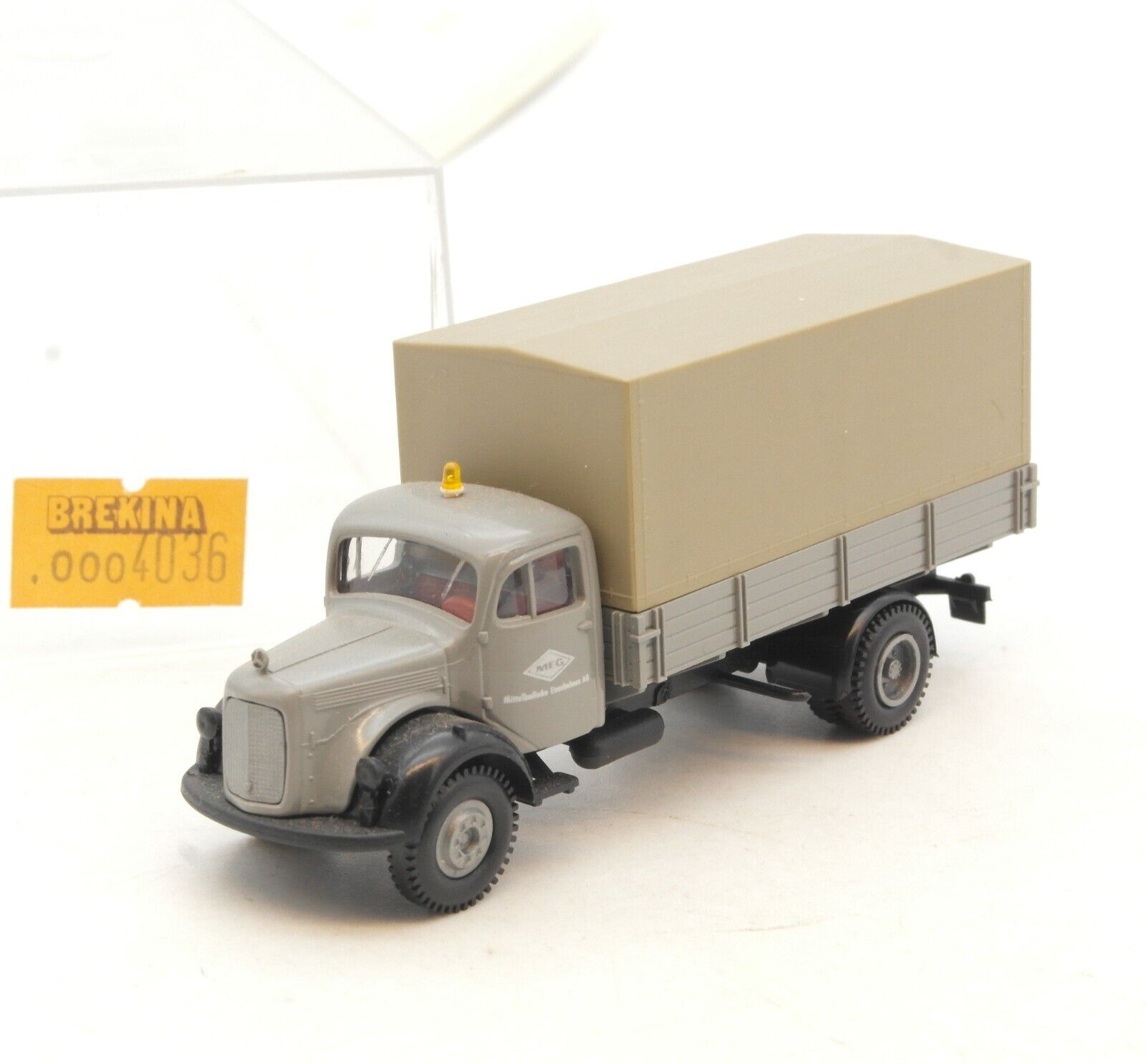 Brekina 1:87 Mercedes MB Pritschen LKW MT G in EVP RF9826