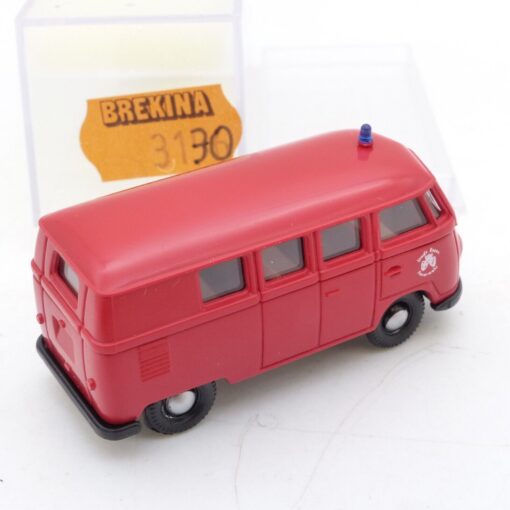 Brekina 1:87 Nr.: 3130 VW T1 / Bulli Kombi / Bus Feuerwehr, in OVP EB7214 – Bild 3