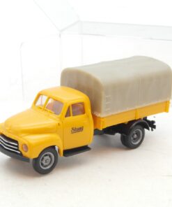 Brekina 1:87 Opel Blitz Pritsche Plane Stuag in EVP RG1403