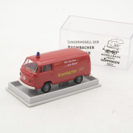Brekina 1:87 VW T1 Krombacher Pils Göppingen 2009 in OVP RR3243
