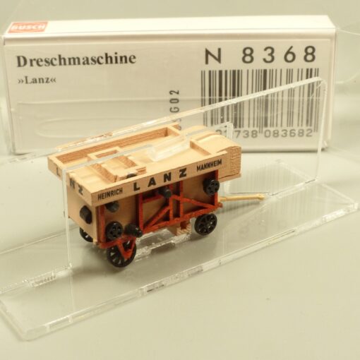 Busch 1:160 N 8368 Dreschmaschine Lanz Anhänger in OVP EX6235 – Bild 3