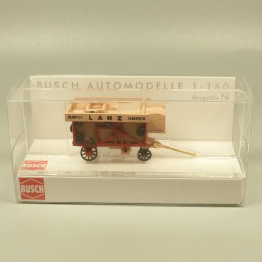 Busch 1:160 N 8368 Dreschmaschine Lanz Anhänger in OVP EX6235 – Bild 4