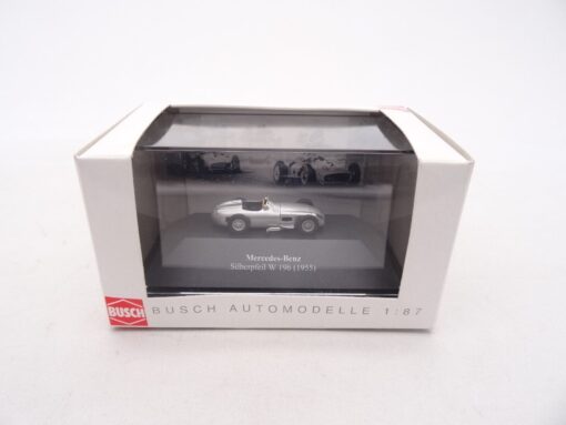 Busch 1:87 47000 Mercedes Silberpfeil in OVP QR8252 – Bild 4