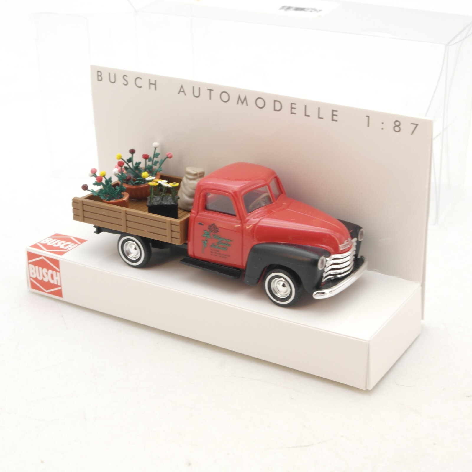 Busch 1:87 48221 Pick Up Blumen Studio Schmitt in OVP RG9273