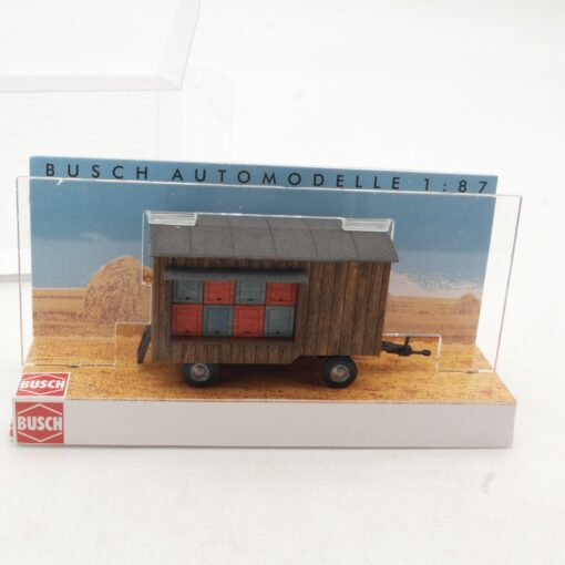 Busch 1:87 59931 Anhänger Bienenwagen in OVP RR3617 – Bild 3