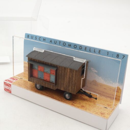 Busch 1:87 59931 Anhänger Bienenwagen in OVP RR3617 – Bild 4