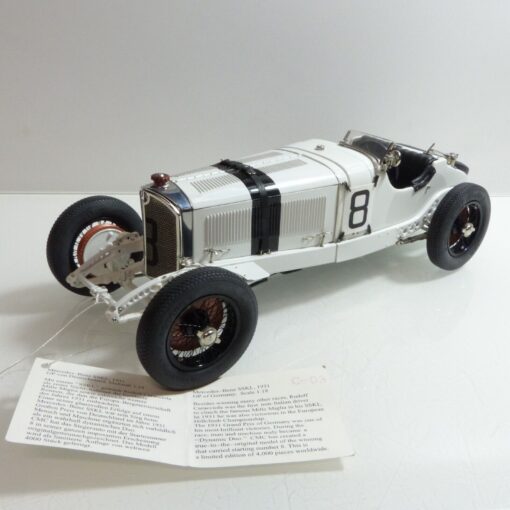 CMC 1:18 Mercedes Benz SSKL (1931) weiß # 8, siehe Bilder o. EX118 – Bild 3