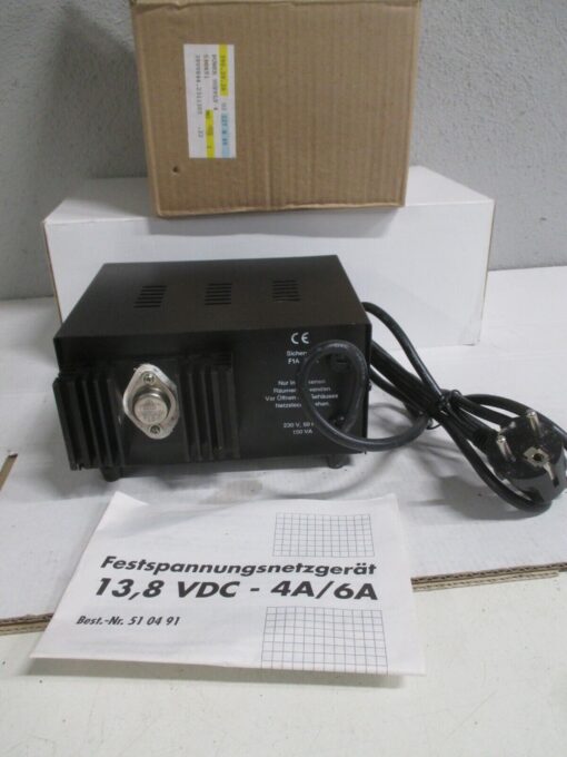 Conrad Voltcraft  51 04 91 Festspannungsnetzgerät  230V 150 VA m.VP WZ5448 – Bild 3