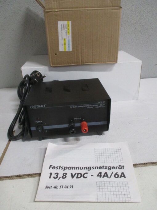 Conrad Voltcraft  51 04 91 Festspannungsnetzgerät  230V 150 VA m.VP WZ5448