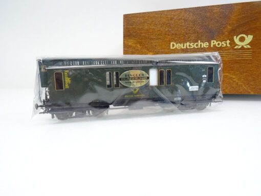 Dingler H0 Messing Handarbeit limitiert Bahnpostwagen IIIb in OVP LE3831