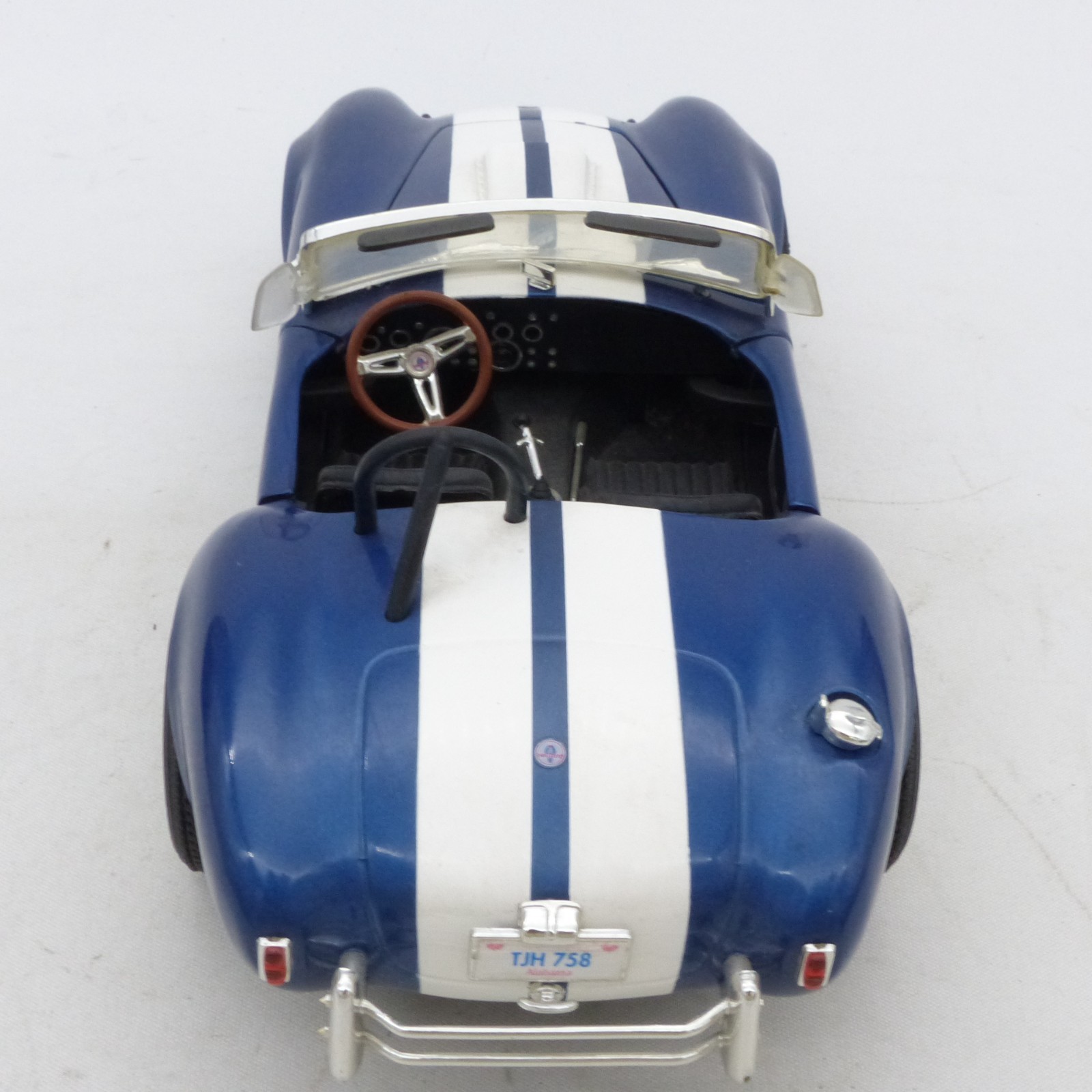 ERTL 1:18 Shelby Cobra 427 S/C blau/weiß in Tüte siehe Bilder o. EX8385 – Bild 5