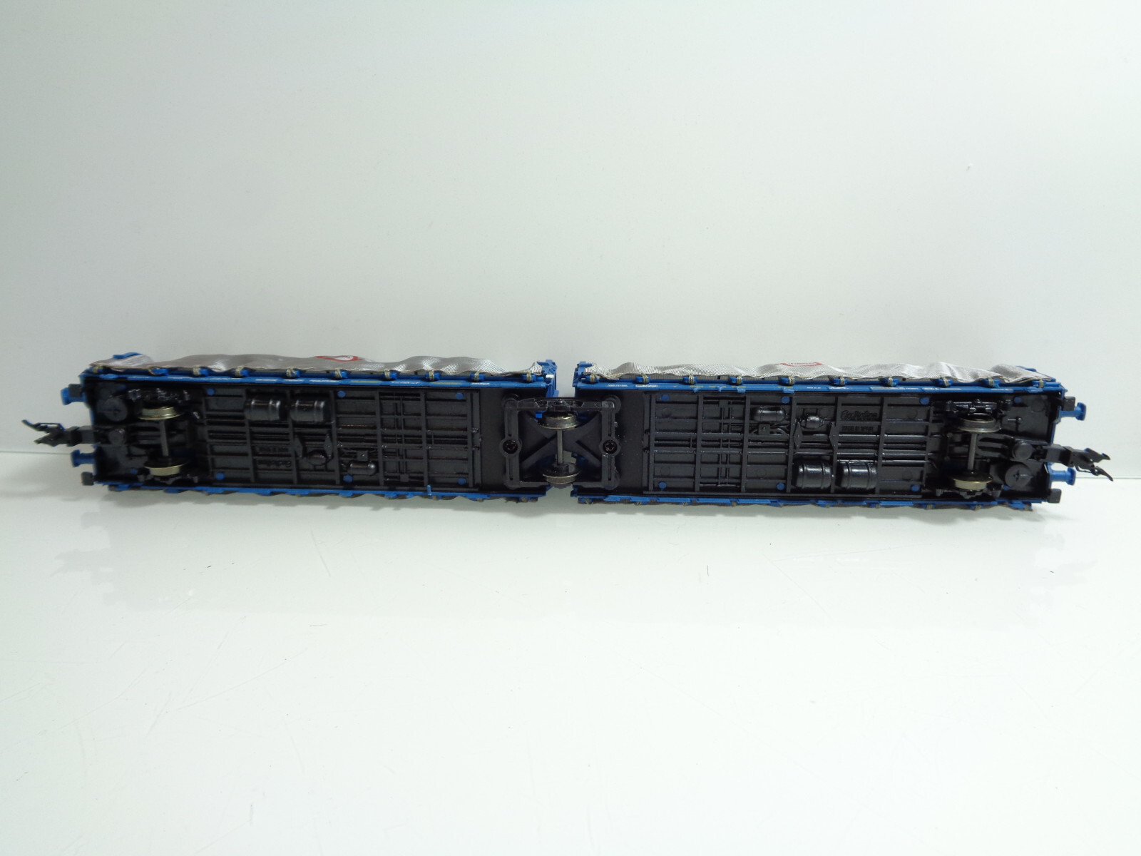 Electrotren H0 6100 Doppelschiebeplanwagen Transfasa der SNCF in OVP JD2522 – Bild 4