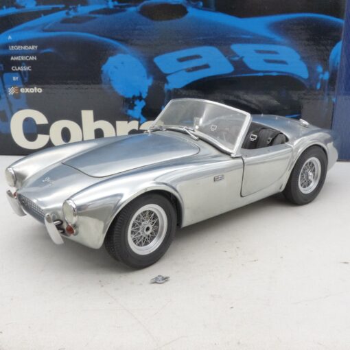 Exoto 1:18 18120 Shelby A.C. Cobra Chrom in OVP EX7856 – Bild 3