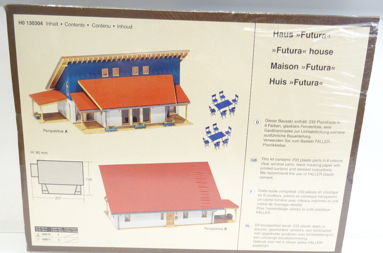 Faller H0 130304 Bausatz Haus Futura NEU in OVP C16 – Bild 3