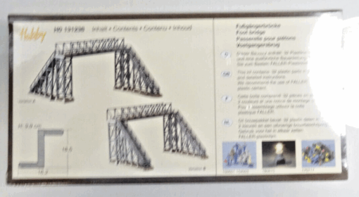 Faller H0 131238 Fußgängerbrücke siehe Foto in OVP CK1378 – Bild 3